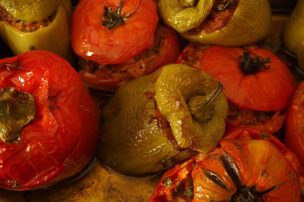 Gefüllte Paprika