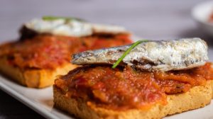 Sardinen Toast