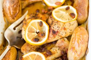 Zitronenhähnchen kochen