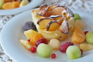 Obstkuchen aus Dosenfrüchten
