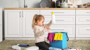 Putzmittel kindersicher