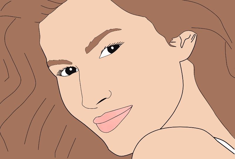 Großporige Gesichtshaut
