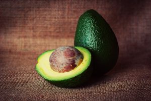 Avocado trockene Haare