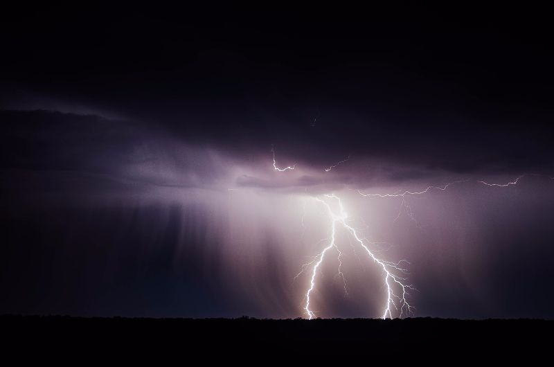 Gewitter Entfernung berechnen