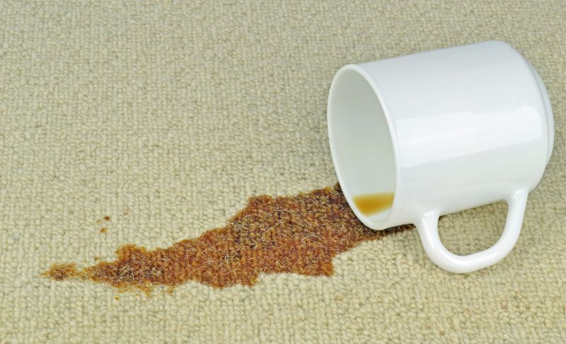 Kaffeeflecken entfernen