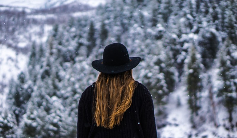 Haare pflegen im Winter