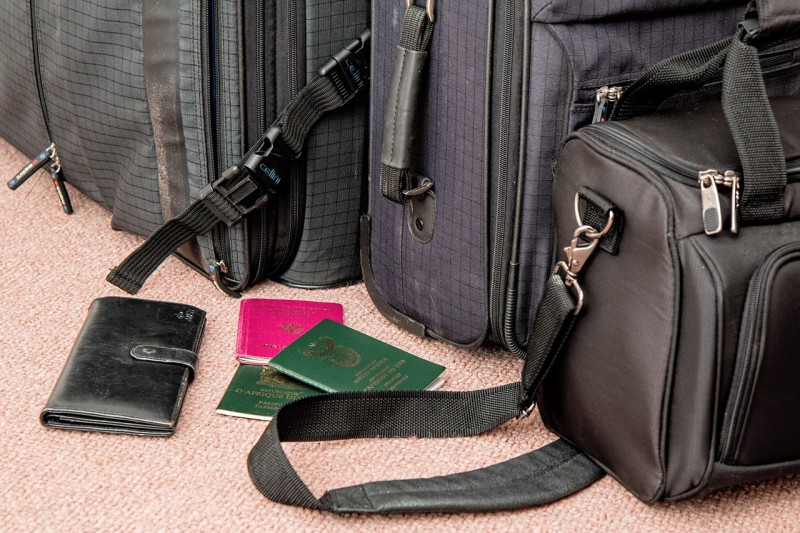 Koffer packen und Urlaubsvorbereitung