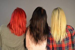 Haare selber färben