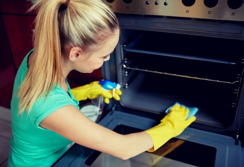 Backofen reinigen