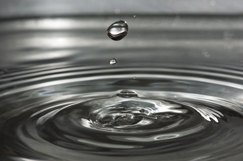 Kalk im Wasser