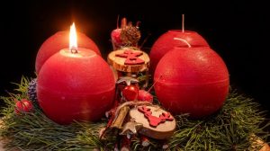 Frischer Adventskranz lange haltbar