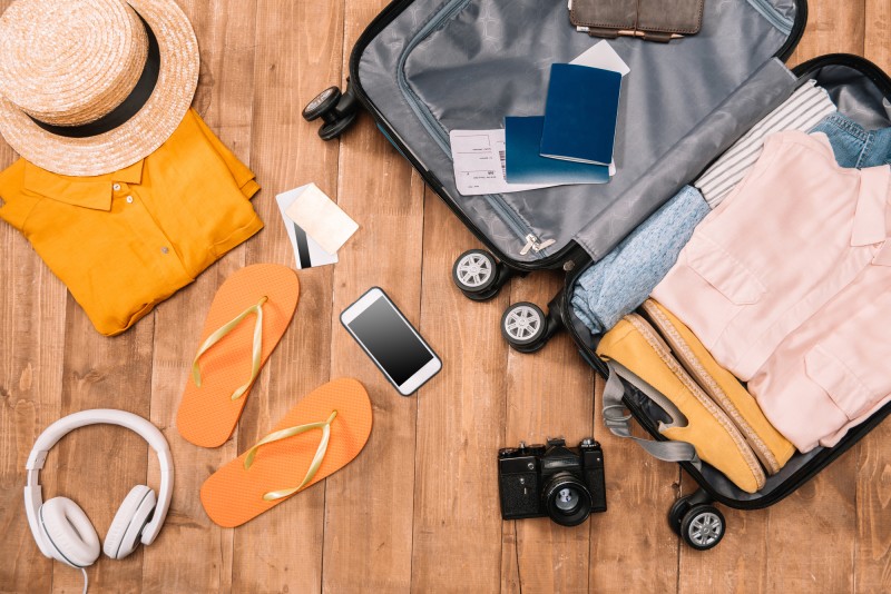 Einpacken für den Sommerurlaub