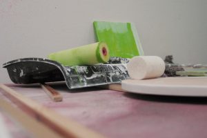 Wand streichen