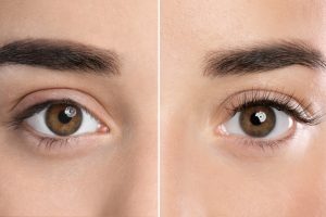 Lange Wimpern